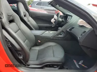 2017 Chevrolet Corvette Z06 3LZ with VIN 1G1YU2D60H5603880, listed as a Copart auction lot 62856854 with 23,022 mi miles and Salvage Title. Bid and sale history available at carsss.com. Image 10.