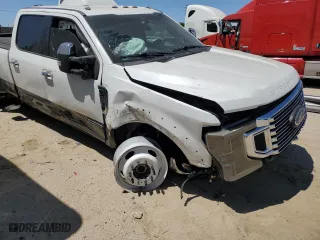 2021 Ford Super Duty F-450 DRW XL with VIN 1FT8W4DTXMED30296, listed as a Copart auction lot 58483974 with 25,593 mi miles and Salvage Title. Bid and sale history available at carsss.com. Image 9.