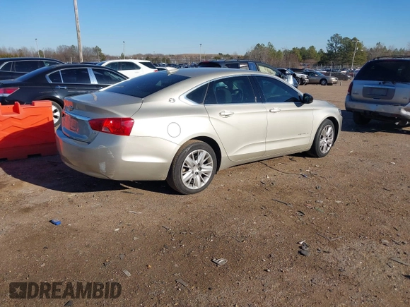2015 Chevrolet Impala LS with VIN 2G11X5SL0F9209167, listed as a IAAI auction lot 41424363 with 134,978 mi miles and . Bid and sale history available at DreamBid. Image 4.