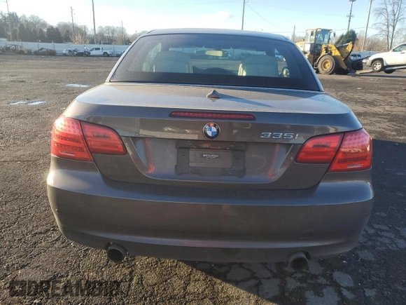 2011 BMW 3 Series 335i with VIN WBADX7C56BE742886, listed as a Copart auction lot 82851284 with 95,759 mi miles and Salvage Title. Bid and sale history available at carsss.com. Image 6.