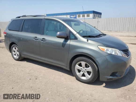 2013 Toyota Sienna LE AAS with VIN 5TDKK3DC5DS284804, listed as a Copart auction lot 60161435 with 126,399 mi miles and Salvage title. Bid and sale history available at DreamBid. Image 4.
