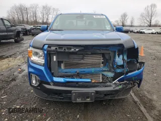 2021 GMC Canyon 4WD Elevation with VIN 1GTG6CEN2M1150582, listed as a Copart auction lot 85215614 with 46,201 mi miles and Salvage Title. Bid and sale history available at carsss.com. Image 5.