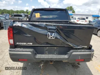 2019 Honda Ridgeline Sport with VIN 5FPYK3F15KB039774, listed as a Copart auction lot 59367535 with 44,911 mi miles and Salvage title. Bid and sale history available at DreamBid. Image 6.