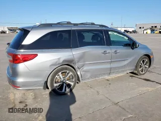 2020 Honda Odyssey Elite with VIN 5FNRL6H9XLB000033, listed as a Copart auction lot 49408535 with 65,962 mi miles and Salvage Title. Bid and sale history available at DreamBid. Image 3.