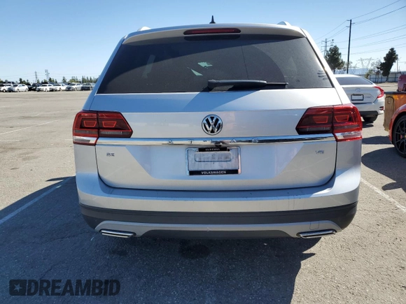 2018 Volkswagen Atlas SE with VIN 1V2DR2CA8JC546213, listed as a Copart auction lot 50078235 with 85,815 mi miles and Salvage title. Bid and sale history available at DreamBid. Image 6.
