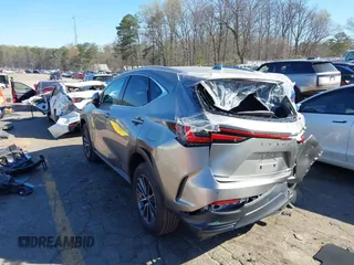 2023 Lexus NX 350 Premium with VIN 2T2GGCEZ4PC020394, listed as a IAAI auction lot 41846046 with 28,305 mi miles and . Bid and sale history available at DreamBid. Image 3.