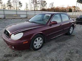 2002 Hyundai Sonata with VIN KMHWF25S92A594191, listed as a Copart auction lot 82521834 with 119,553 mi miles and Salvage Title. Bid and sale history available at carsss.com. Image 1.