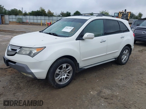 2009 Acura MDX Tech/Entertainment Pkg with VIN 2HNYD28429H510427, listed as a IAAI auction lot 40827236 with 299,747 mi miles. Bid and sale history available at carsss.com. Image 2.