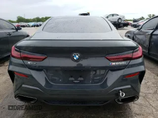 2019 BMW 8 Series M850i xDrive with VIN WBABC4C51KBU96543, listed as a Copart auction lot 61284654 with 39,966 mi miles and Salvage Title. Bid and sale history available at carsss.com. Image 6.