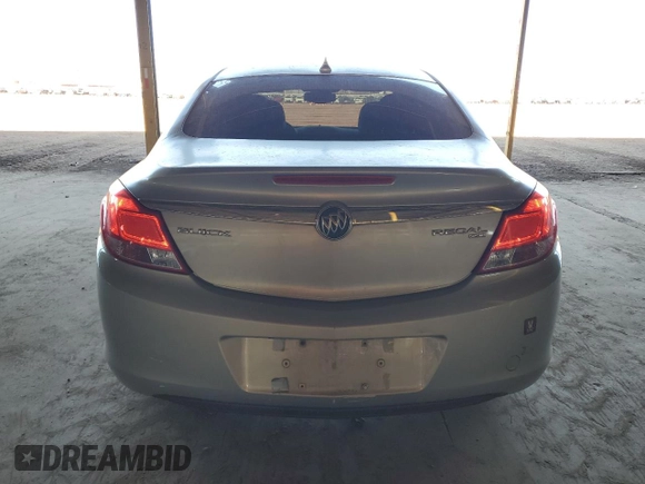 2011 Buick Regal CXL RL1 with VIN W04GN5ECXB1012499, listed as a Copart auction lot 62419045 with 166,534 mi miles and Clean title. Bid and sale history available at DreamBid. Image 6.