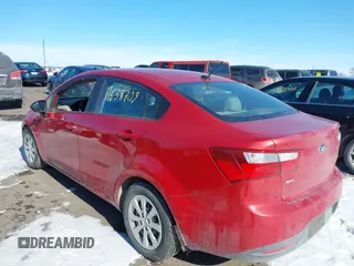 2014 Kia Rio LX with VIN KNADM4A3XE6408514, listed as a IAAI auction lot 41638709 with 97,231 mi miles. Bid and sale history available at carsss.com. Image 3.