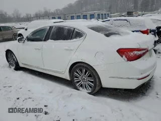 2014 Kia Cadenza Premium with VIN KNALN4D77E5127008, listed as a Copart auction lot 86964554 with 144,381 mi miles and Salvage Title. Bid and sale history available at carsss.com. Image 2.
