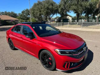 2024 Volkswagen Jetta GLI Autobahn with VIN 3VW2T7BU5RM044656, listed as a Copart auction lot 88376595 with 3,572 mi miles and Clean Title. Bid and sale history available at DreamBid. Image 1.