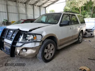 2013 Ford Expedition XLT with VIN 1FMJU1H50DEF26602, listed as a Copart auction lot 62713105 with 183,660 mi miles and Salvage title. Bid and sale history available at DreamBid. Image 1.