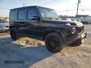 2019 Mercedes-Benz G 63 AMG with VIN WDCYC7HJXKX310242, listed as a Copart auction lot 46267745 with 69,171 mi miles and Salvage title. Bid and sale history available at DreamBid. Image 4.