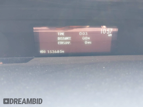 2013 Toyota Prius with VIN JTDKN3DPXD3035457, listed as a IAAI auction lot 42192621 with 153,685 mi miles and . Bid and sale history available at DreamBid. Image 15.