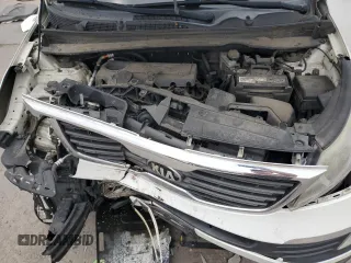 2013 Kia Sportage EX with VIN KNDPCCA29D7539463, listed as a Copart auction lot 58605095 with 143,533 mi miles and Salvage title. Bid and sale history available at DreamBid. Image 12.