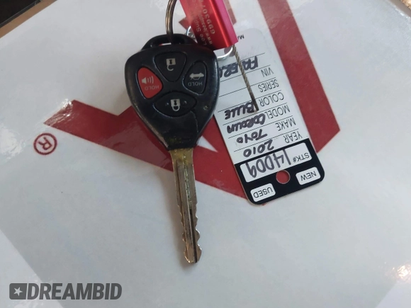 2010 Toyota Corolla with VIN 2T1BU4EE3AC438446, listed as a IAAI auction lot 42668973 with 196,934 mi miles and . Bid and sale history available at DreamBid. Image 11.