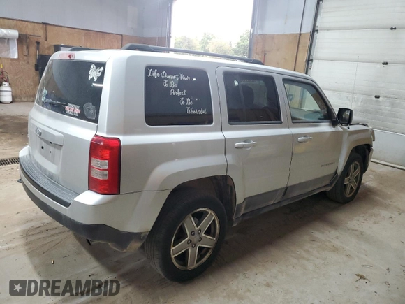 2014 Jeep Patriot Sport with VIN 1C4NJRBB3ED512311, listed as a Copart auction lot 70363524 with 113,921 mi miles and Salvage Title. Bid and sale history available at DreamBid. Image 3.