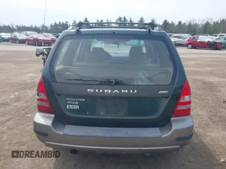 2003 Subaru Forester XS with VIN JF1SG65663H738935, listed as a IAAI auction lot 42119765 with 200,141 mi miles. Bid and sale history available at carsss.com. Image 18.