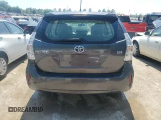 2012 Toyota Prius Two with VIN JTDZN3EU5C3137489, listed as a Copart auction lot 58708054 with 95,292 mi miles and Salvage Title. Bid and sale history available at DreamBid. Image 6.