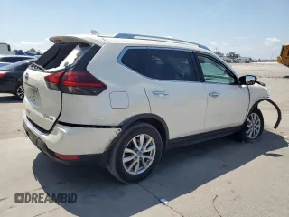 2020 Nissan Rogue SV z VIN JN8AT2MV7LW124124, wystawiony jako Copart lot #57997955 z przebiegiem 76 454 mil mil oraz Nie do naprawy • Non repairable. Historia ofert i sprzedaży dostępna na DreamBid. Obrazek 3.