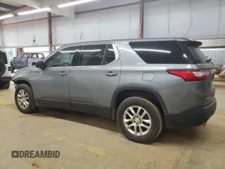 2018 Chevrolet Traverse LS with VIN 1GNEVFKW6JJ175707, listed as a Copart auction lot 74000784 with 142,029 mi miles and Salvage Title. Bid and sale history available at carsss.com. Image 2.