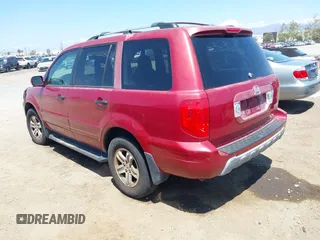 2003 Honda Pilot EX with VIN 2HKYF18423H543534, listed as a IAAI auction lot 42153549 with 363,663 mi miles. Bid and sale history available at carsss.com. Image 3.