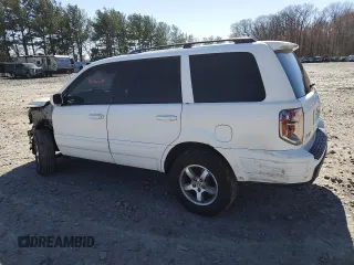 2008 Honda Pilot EX-L with VIN 5FNYF18578B015776, listed as a Copart auction lot 46199664 with 200,954 mi miles and Salvage Title. Bid and sale history available at carsss.com. Image 2.