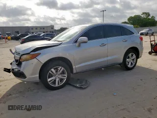2014 Acura RDX with VIN 5J8TB3H3XEL014986, listed as a Copart auction lot 60072755 with 106,497 mi miles and Salvage title. Bid and sale history available at DreamBid. Image 1.