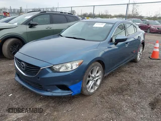 2016 Mazda Mazda6 i Touring with VIN JM1GJ1V56G1439360, listed as a IAAI auction lot 41987987 with 155,271 mi miles. Bid and sale history available at carsss.com. Image 2.