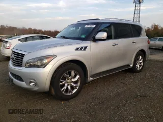 2011 Infiniti QX56 8-passenger with VIN JN8AZ2NC0B9300259, listed as a Copart auction lot 78878604 with 196,636 mi miles and Clean Title. Bid and sale history available at carsss.com. Image 1.