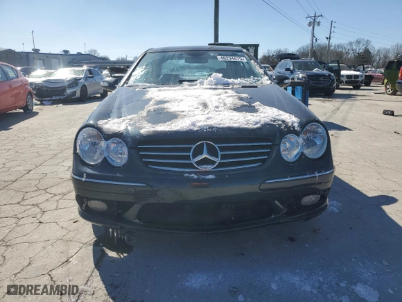 2004 Mercedes-Benz CLK-Class 5.0L with VIN WDBTJ75J74F107438, listed as a Copart auction lot 46294475 with 149,566 mi miles and Clean Title. Bid and sale history available at carsss.com. Image 5.