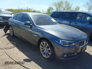 2016 BMW 5 Series 535i xDrive with VIN WBA5B3C55GG252334, listed as a IAAI auction lot 42103036 with 97,749 mi miles and . Bid and sale history available at DreamBid. Image 1.
