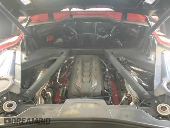2020 Chevrolet Corvette 2LT with VIN 1G1Y72D40L5112109, listed as a Copart auction lot 79007144 with 24,206 mi miles and Salvage Title. Bid and sale history available at carsss.com. Image 11.
