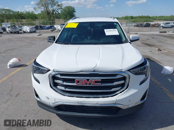 2021 GMC Terrain SLT with VIN 3GKALPEV7ML391587, listed as a IAAI auction lot 42281436 with 93,553 mi miles and . Bid and sale history available at DreamBid. Image 13.