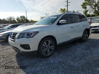 2019 Nissan Pathfinder SV with VIN 5N1DR2MNXKC655451, listed as a Copart auction lot 64904725 with 94,107 mi miles and Clean title. Bid and sale history available at DreamBid. Image 1.