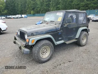 1998 Jeep Wrangler Sport with VIN 1J4FY19S7WP801709, listed as a Copart auction lot 64495985 with 260,798 mi miles and Clean title. Bid and sale history available at DreamBid. Image 1.