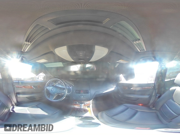 2010 Mercedes-Benz C 350 Sport with VIN WDDGF5GB1AR126923, listed as a Copart auction lot 57362015 with 124,821 mi miles and Salvage title. Bid and sale history available at DreamBid. Image 14.