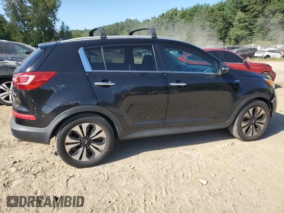 2013 Kia Sportage SX with VIN KNDPCCA6XD7388555, listed as a Copart auction lot 69690804 with 123,061 mi miles and Clean Title. Bid and sale history available at carsss.com. Image 3.