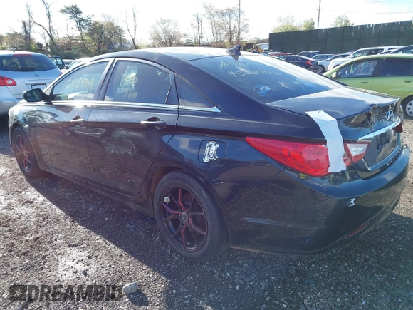 2011 Hyundai Sonata GLS with VIN 5NPEB4AC3BH188549, listed as a IAAI auction lot 42142122 with Not Provided miles and . Bid and sale history available at carsss.com. Image 3.