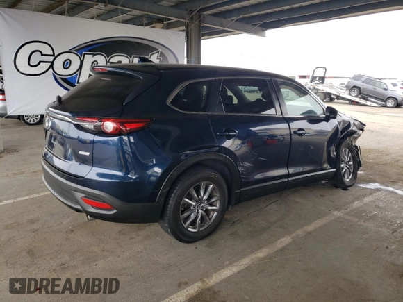 2018 Mazda CX-9 Sport with VIN JM3TCABY2J0220049, listed as a Copart auction lot 60175175 with 56,140 mi miles and Salvage title. Bid and sale history available at DreamBid. Image 3.