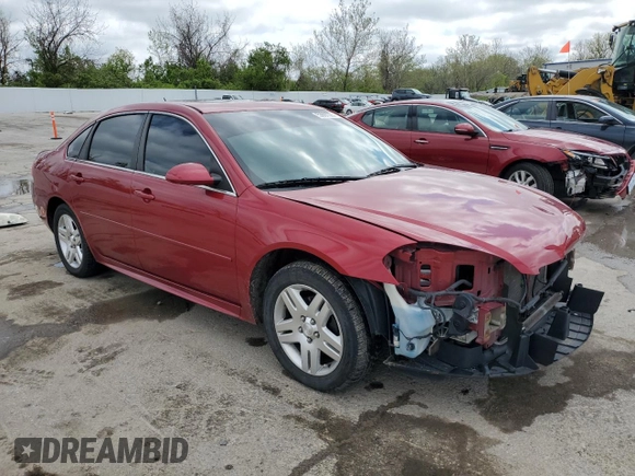 2014 Chevrolet Impala LT z VIN 2G1WB5E38E1100467, wystawiony jako Copart lot #53897325 z przebiegiem 151 914 mil mil oraz Szkoda całkowita • Salvage title. Historia ofert i sprzedaży dostępna na DreamBid. Obrazek 4.