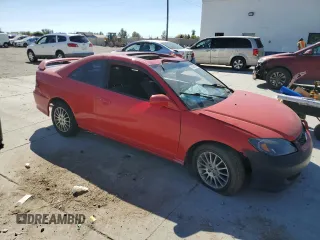 2005 Honda Civic EX with VIN 1HGEM21965L011157, listed as a Copart auction lot 74208794 with 173,555 mi miles and Salvage Title. Bid and sale history available at carsss.com. Image 4.