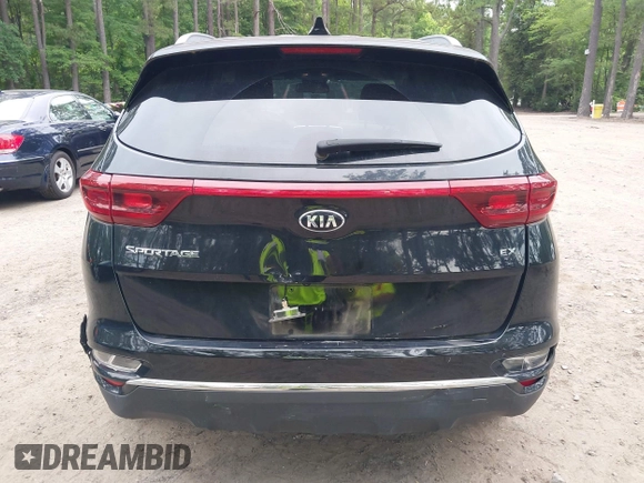 2020 Kia Sportage EX with VIN KNDPN3AC3L7658403, listed as a IAAI auction lot 42485473 with 38,601 mi miles and . Bid and sale history available at DreamBid. Image 16.
