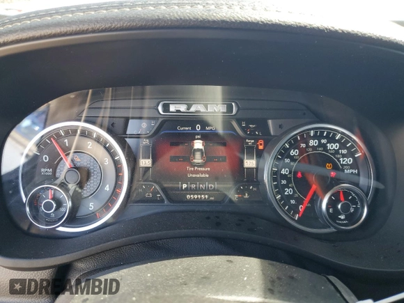 2020 Ram 2500 Laramie with VIN 3C6UR5FL8LG200525, listed as a Copart auction lot 56985625 with 59,151 mi miles and Salvage title. Bid and sale history available at DreamBid. Image 9.
