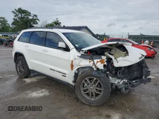 2017 Jeep Grand Cherokee 75th Anniversary with VIN 1C4RJEAG3HC696232, listed as a Copart auction lot 57362055 with 105,440 mi miles and Salvage title. Bid and sale history available at DreamBid. Image 4.