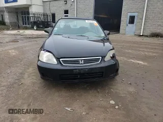 2000 Honda Civic LX with VIN JHMEJ6670YS002114, listed as a Copart auction lot 49373834 with 263,679 mi miles and Salvage Title. Bid and sale history available at DreamBid. Image 11.