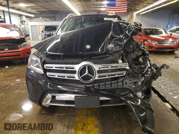 2017 Mercedes-Benz GLS 450 with VIN 4JGDF6EE2HA934539, listed as a Copart auction lot 39351704 with 52,700 mi miles and . Bid and sale history available at DreamBid. Image 5.
