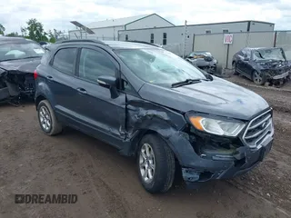 2019 Ford EcoSport SE z VIN MAJ3S2GE2KC288289, wystawiony jako IAAI lot #42329260 z przebiegiem 116 370 mil mil oraz . Historia ofert i sprzedaży dostępna na DreamBid. Obrazek 1.